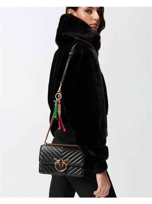 Borsa piccola a tracolla Love Bag One Chevron PINKO | 100074A0GK/Z99Q